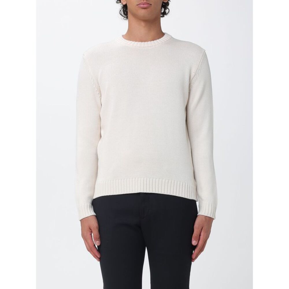 Zanone Men Zanone Slim Fit Crewneck Jumper In Pure Virgin Wool
